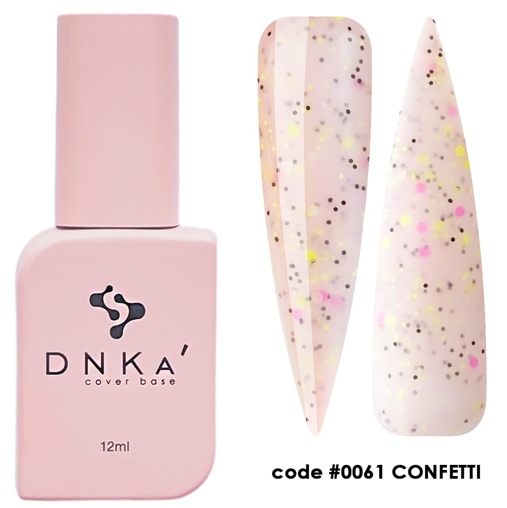 DNKa' Cover Base #0061 Confetti, 12 ml