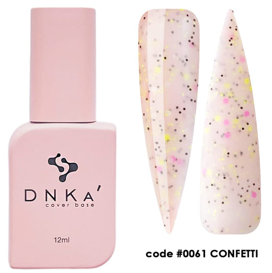 DNKa' Cover Base #0061 Confetti, 12 ml