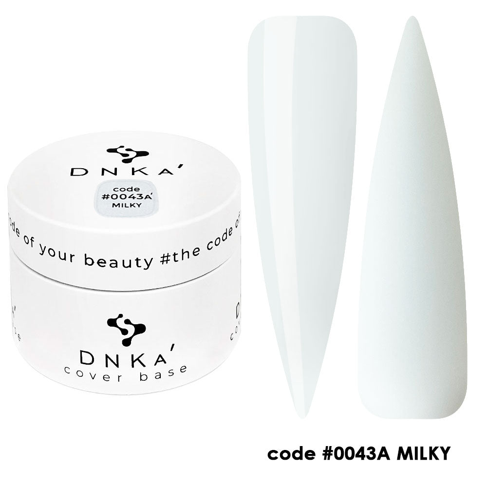 DNKa' Cover Base #0043A' Milky, 12 ml