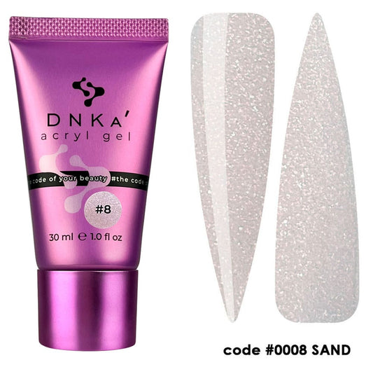 DNKa' Аcryl Gel #0008 Sand (tube), 30 ml